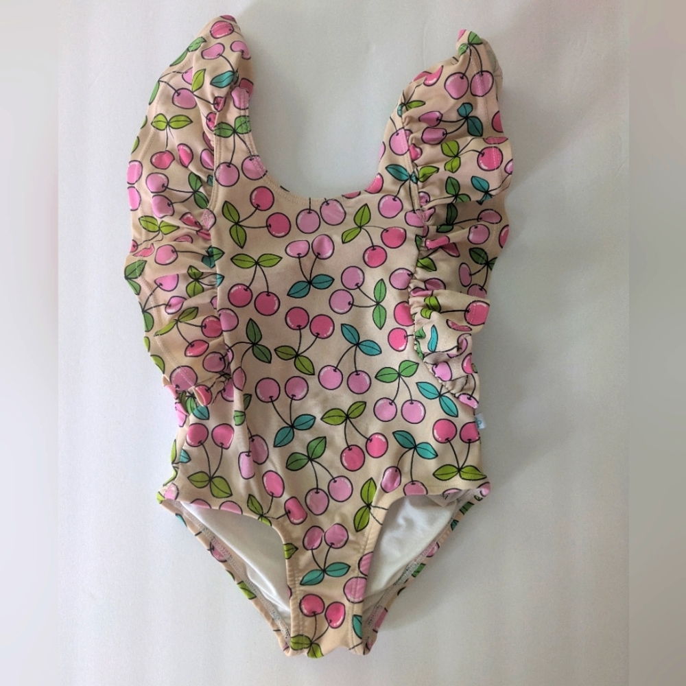Posh Peanut Cherry Blossom Swimsuit ~ Sz 3